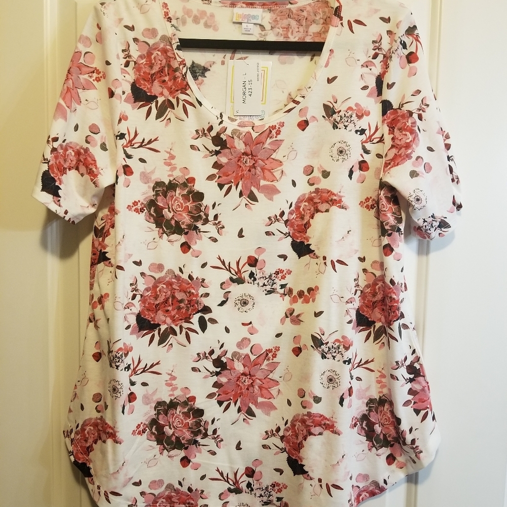 LuLaRoe Large Floral Morgan